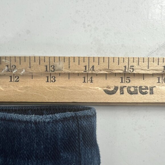 Spanx Jeans Women's 28x26* Jean-ish Ankle Pull On Leggings Dark Blue Pants Tag M - Picture 16 of 16